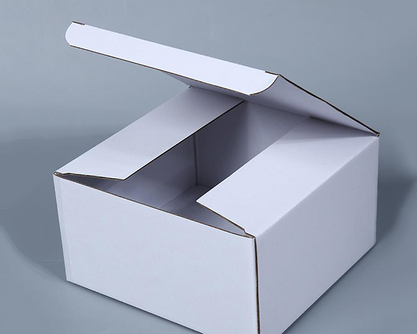 3層白色單瓦楞紙箱